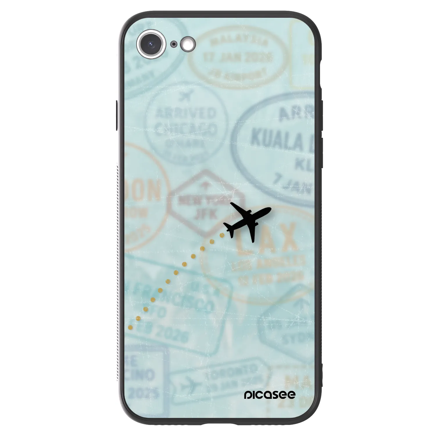 Picasee ULTIMATE CASE pentru Apple iPhone SE 2022 - FLIGHT PATH