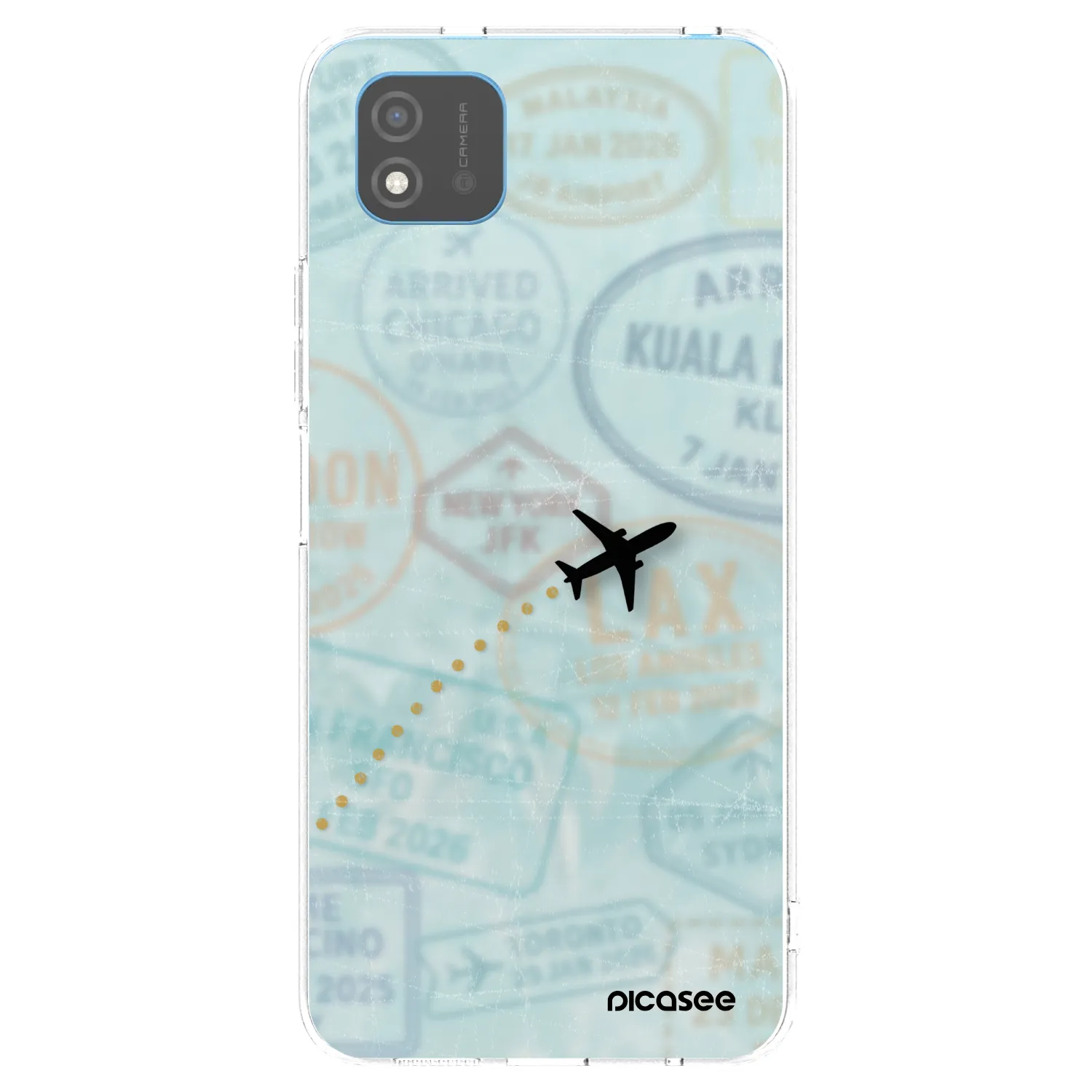 Picasee husă transparentă din silicon pentru Realme C11 (2021) - FLIGHT PATH