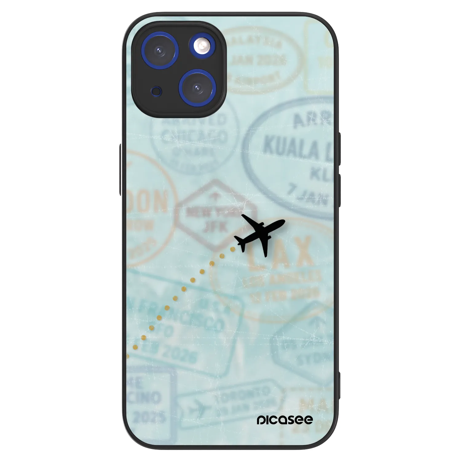 Picasee ULTIMATE CASE pentru Apple iPhone 14 - FLIGHT PATH