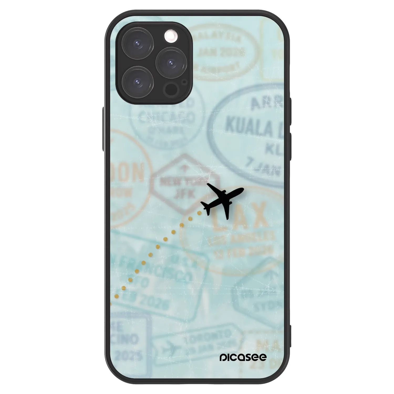 Picasee ULTIMATE CASE MagSafe pentru Apple iPhone 12 Pro - FLIGHT PATH
