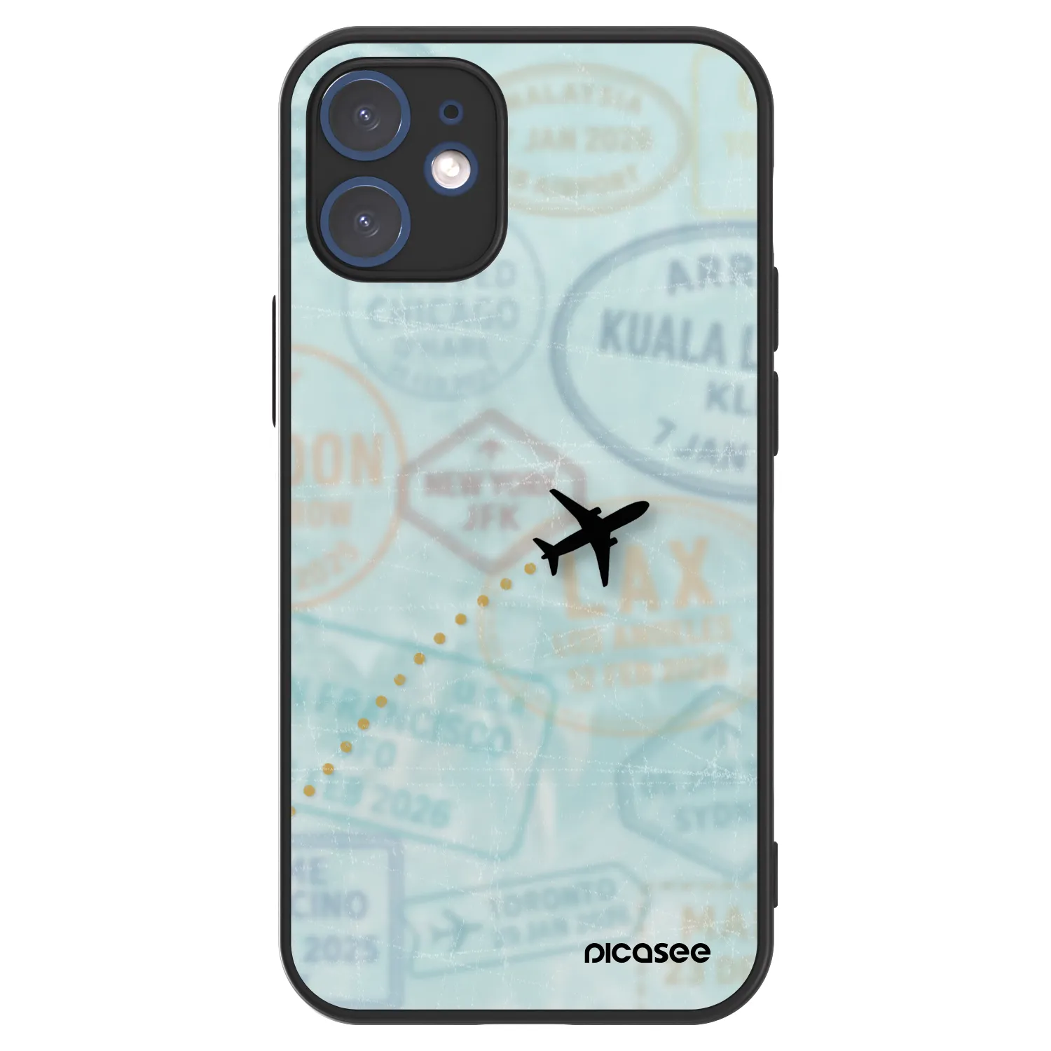 Picasee ULTIMATE CASE MagSafe pentru Apple iPhone 12 mini - FLIGHT PATH