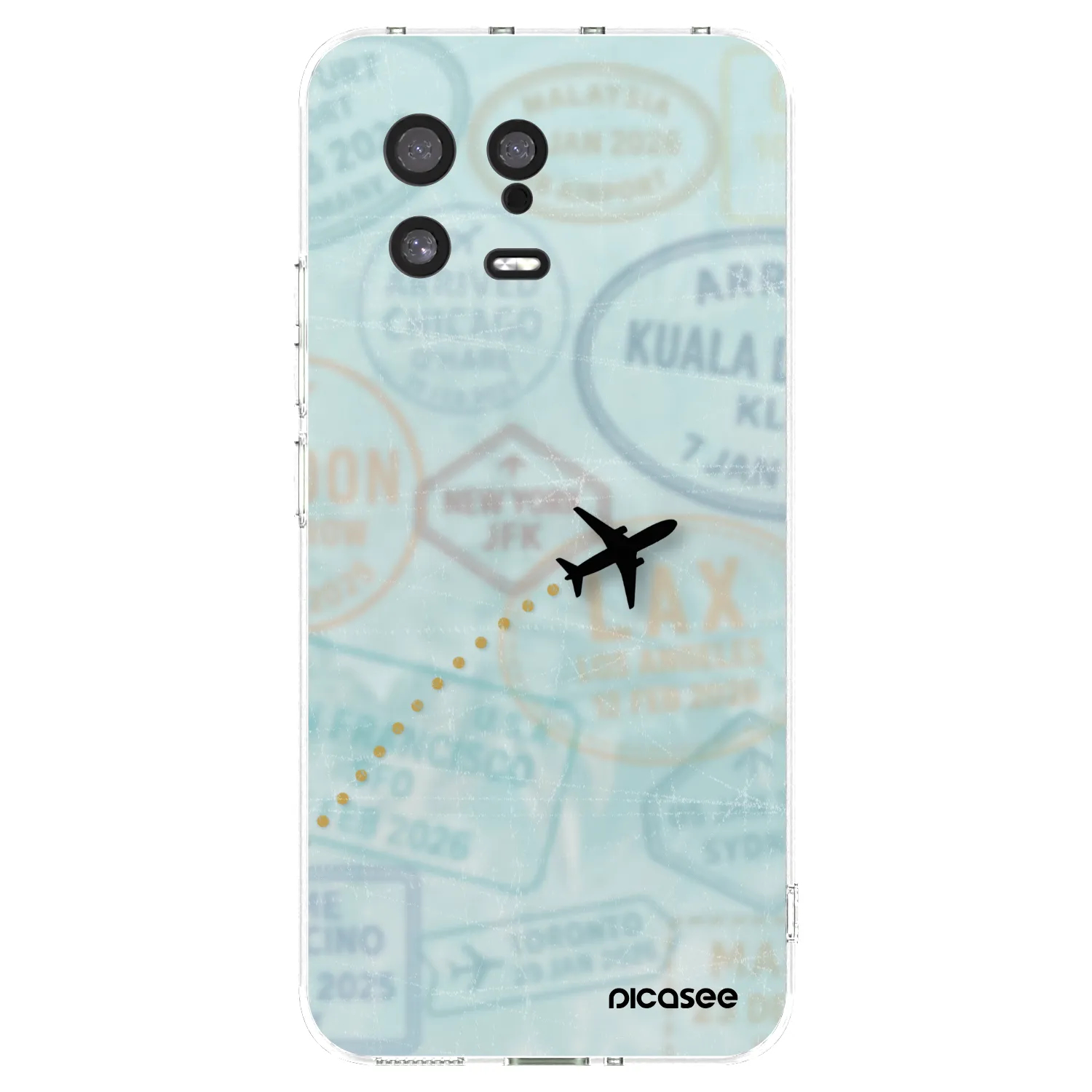 Picasee husă transparentă din silicon pentru Xiaomi 13 - FLIGHT PATH