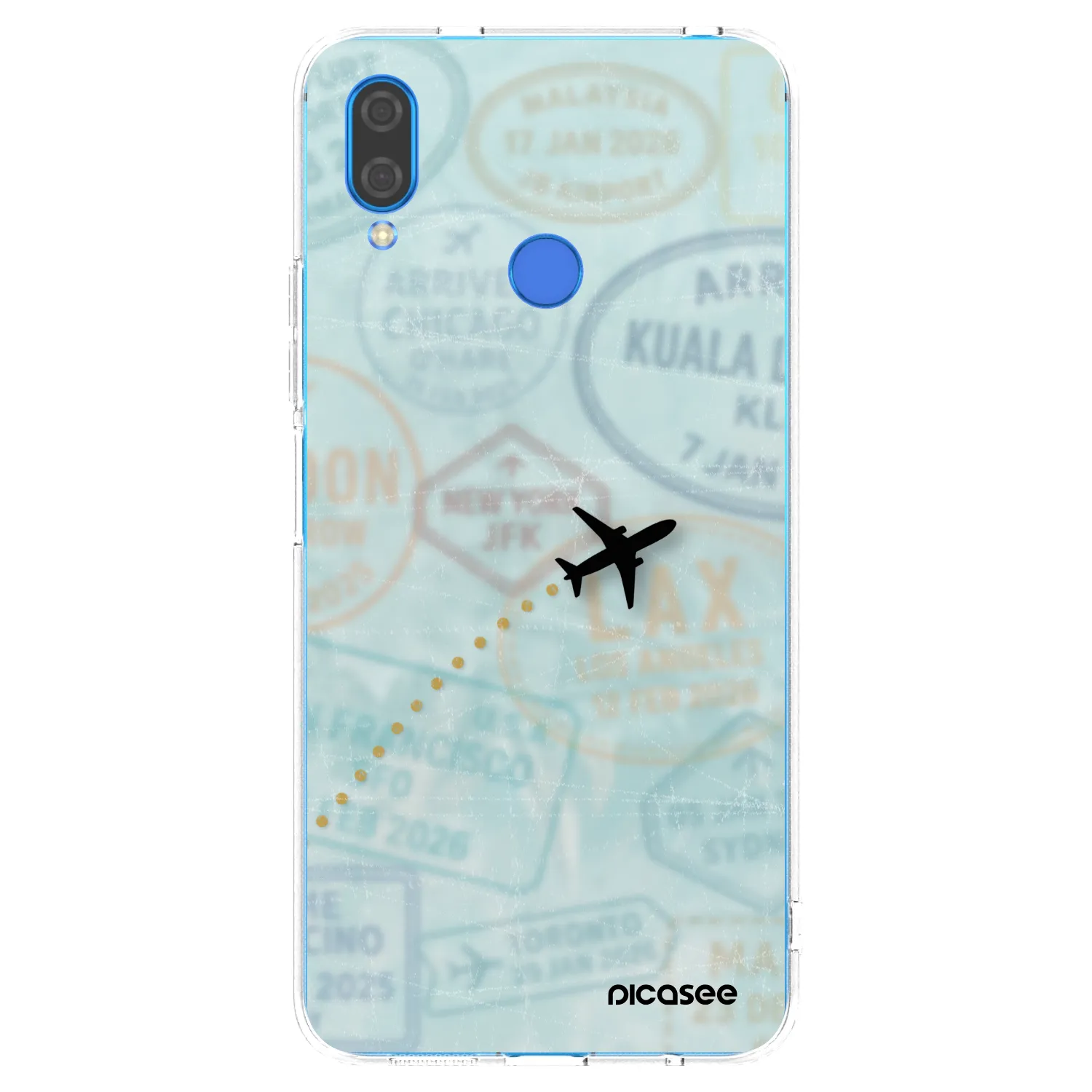 Picasee husă transparentă din silicon pentru Huawei Nova 3 - FLIGHT PATH