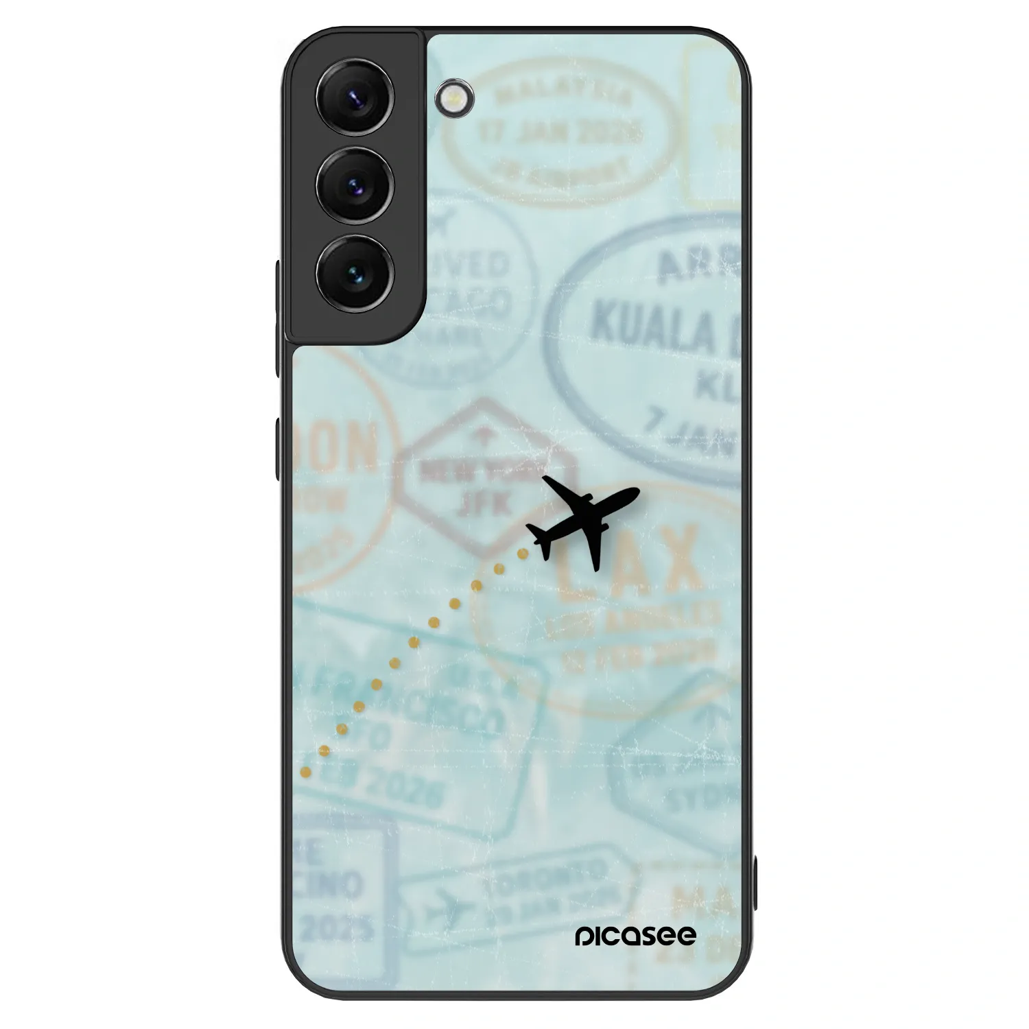 Picasee ULTIMATE CASE PowerShare pentru Samsung Galaxy S22+ 5G - FLIGHT PATH