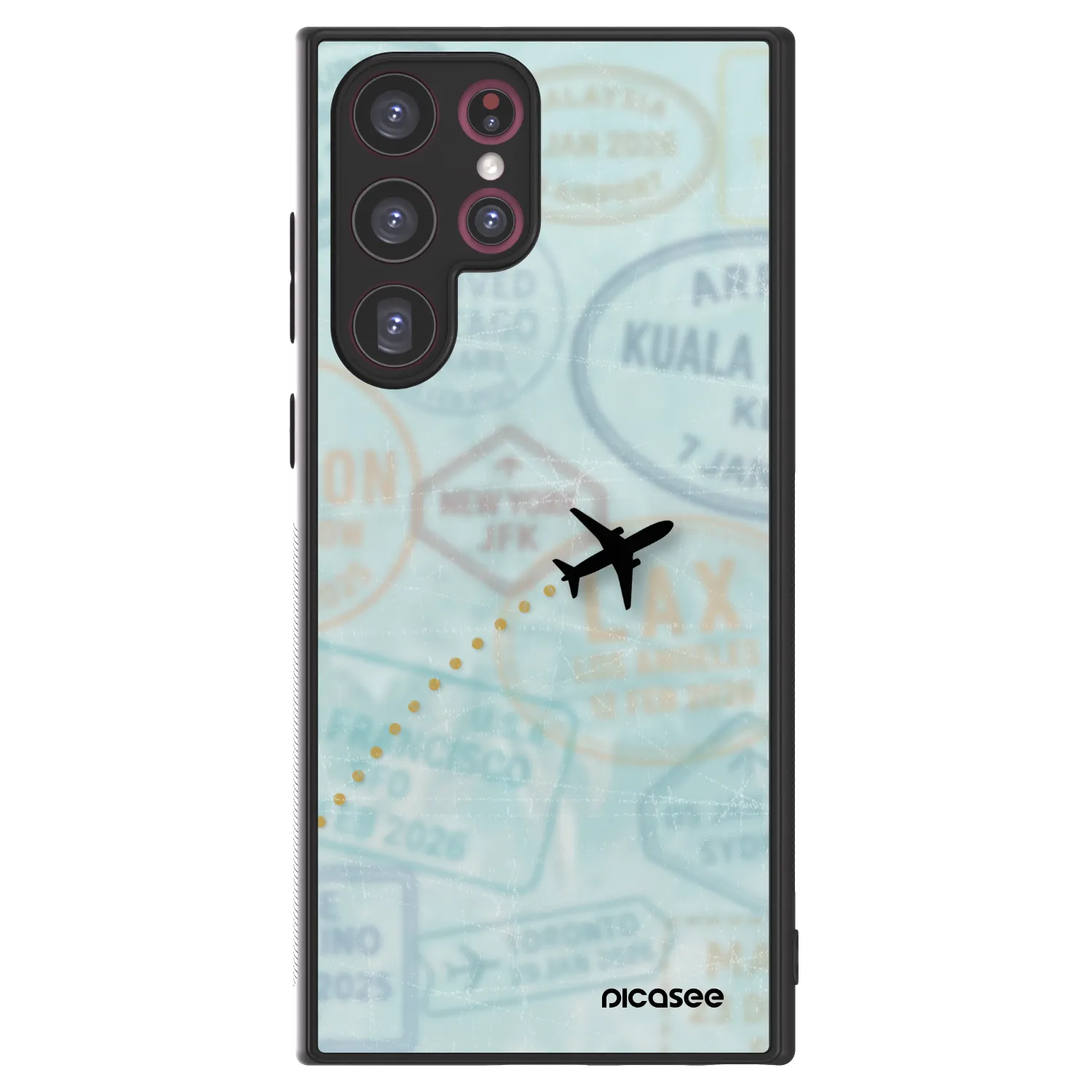 Picasee ULTIMATE CASE PowerShare pentru Samsung Galaxy S22 Ultra 5G - FLIGHT PATH