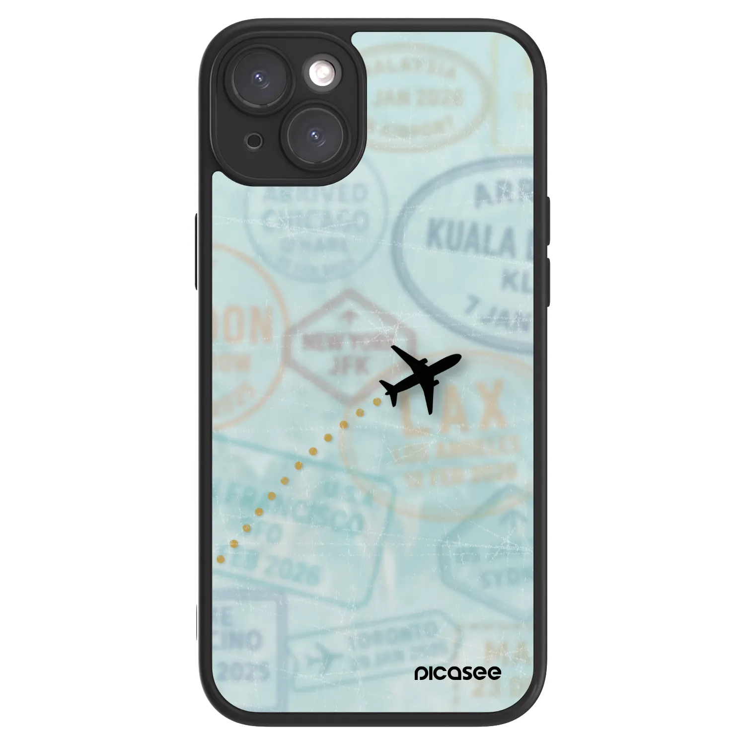 Picasee ULTIMATE CASE MagSafe pentru Apple iPhone 15 Plus - FLIGHT PATH