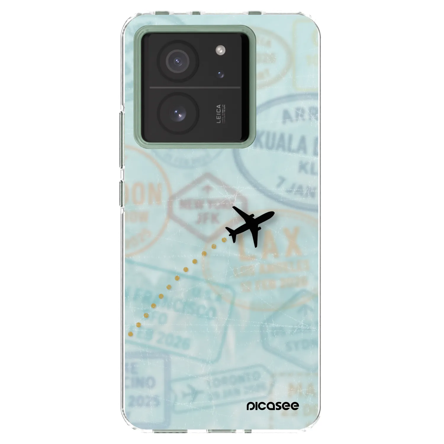 Picasee husă transparentă din silicon pentru Xiaomi 13T Pro - FLIGHT PATH