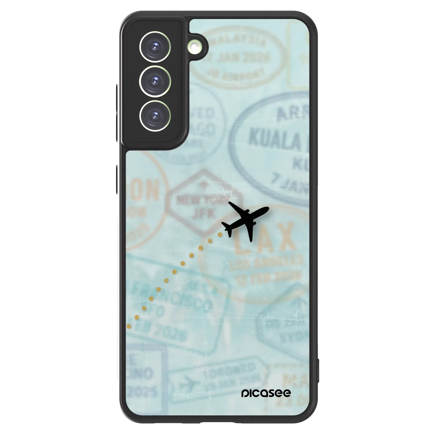 Picasee ULTIMATE CASE PowerShare pentru Samsung Galaxy S21 FE 5G - FLIGHT PATH