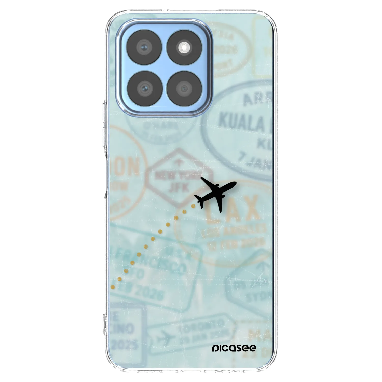 Picasee husă transparentă din silicon pentru Honor X8b - FLIGHT PATH