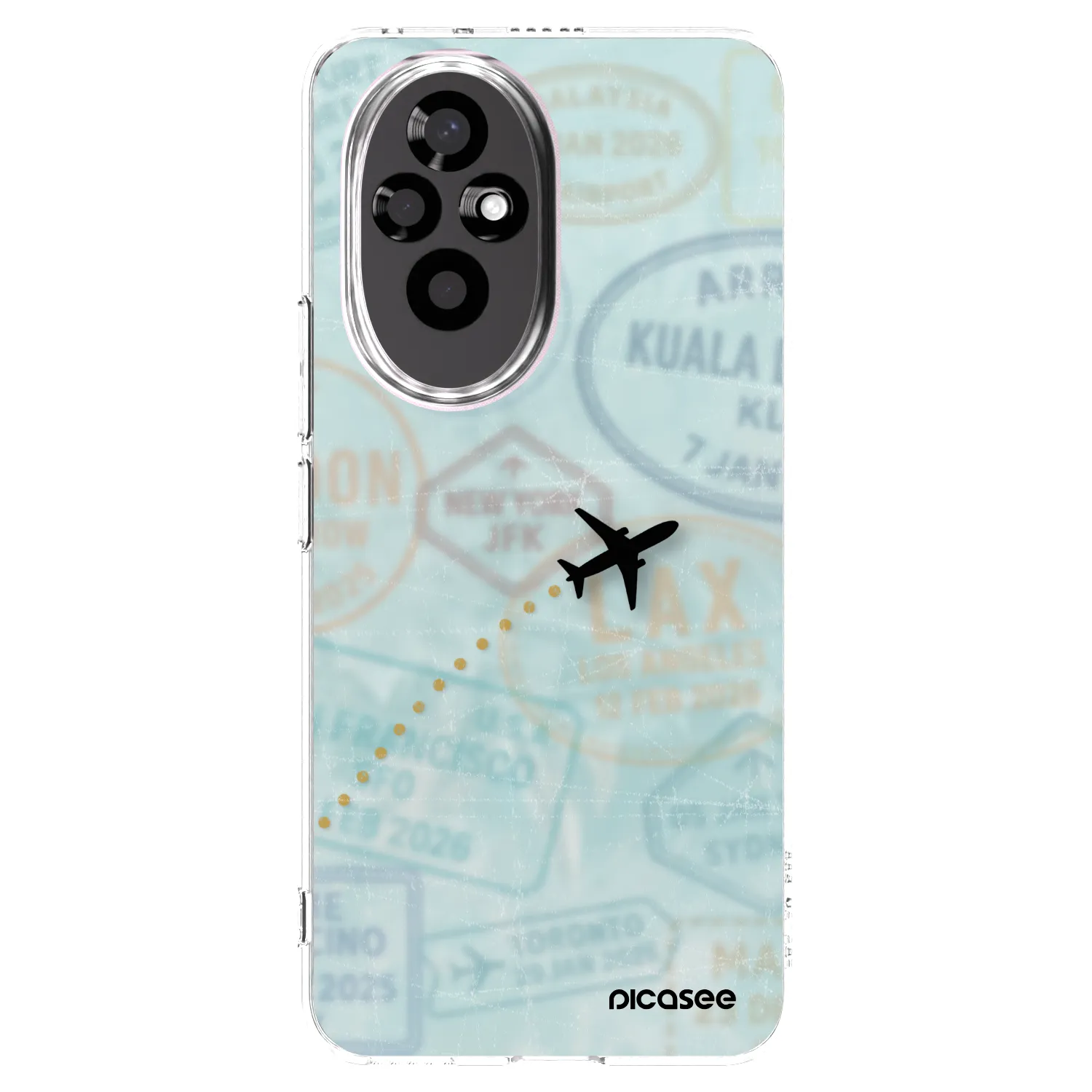 Picasee husă transparentă din silicon pentru Honor 200 Pro 5G - FLIGHT PATH