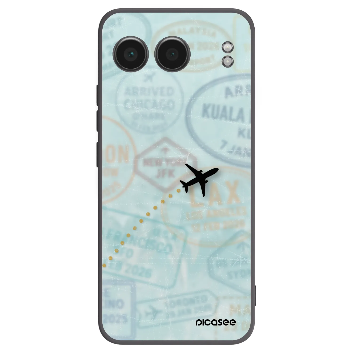 Picasee husă neagră din silicon pentru OnePlus Nord 4 - FLIGHT PATH