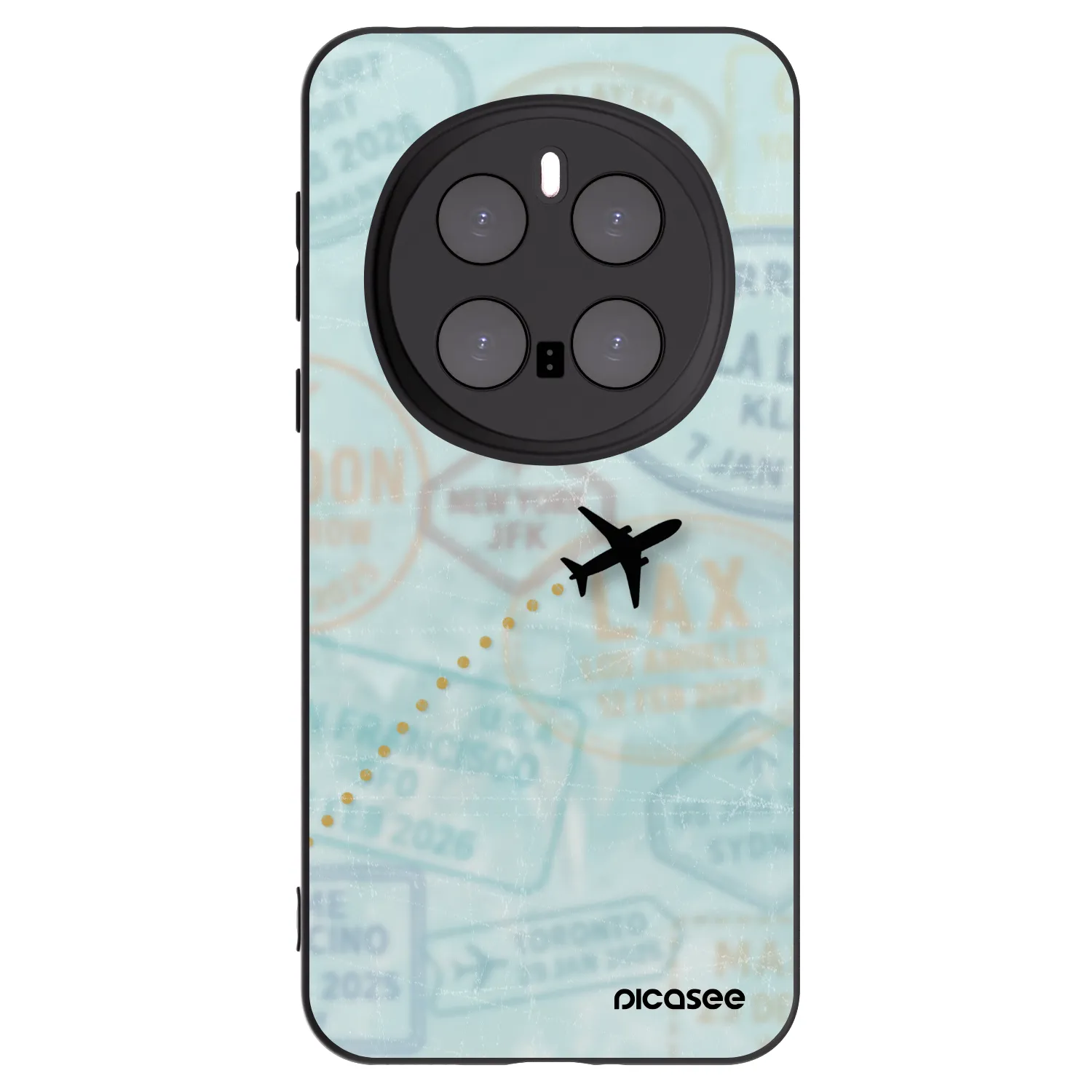 Picasee husă neagră din silicon pentru Honor Magic7 Pro 5G - FLIGHT PATH