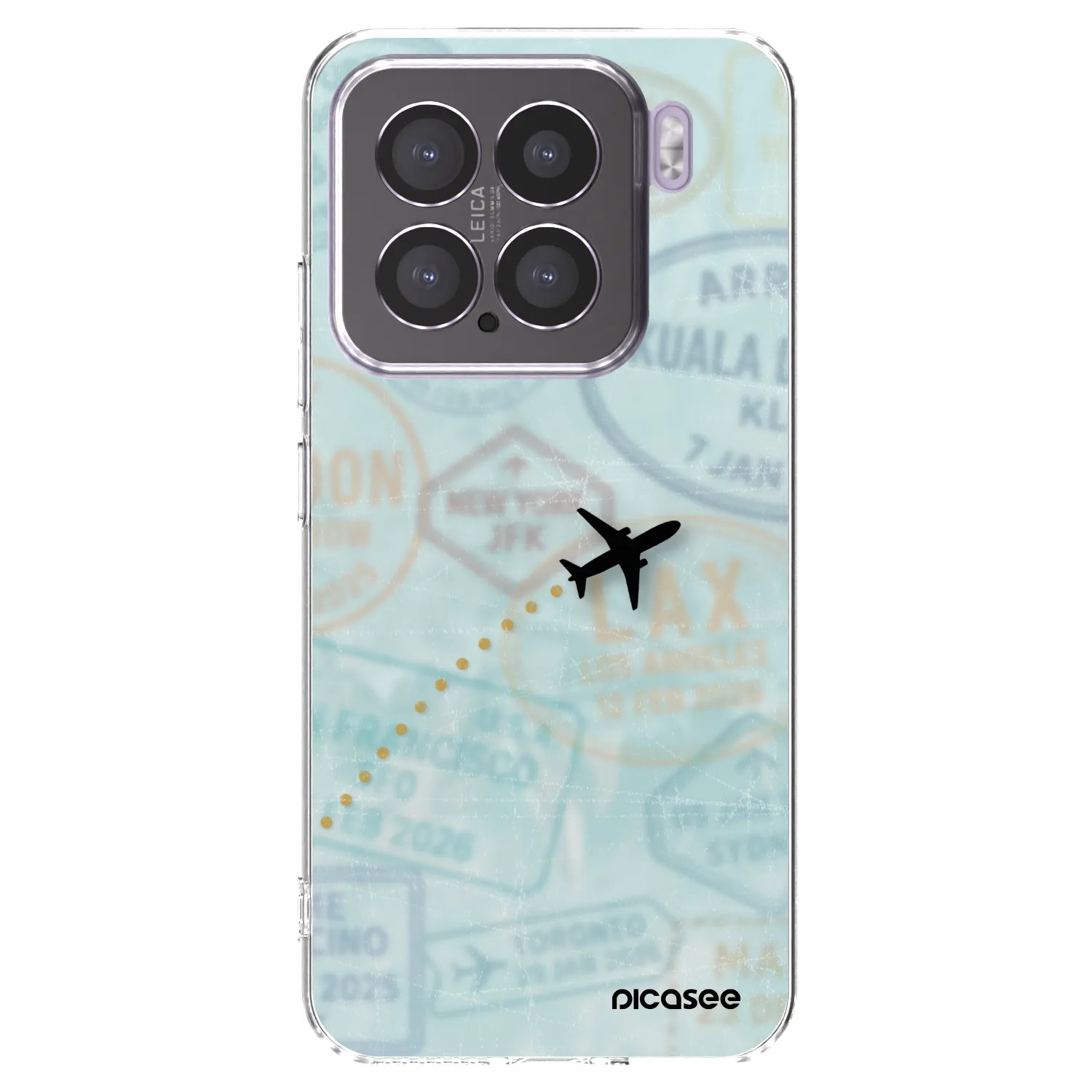 Picasee husă transparentă din silicon pentru Xiaomi 15 - FLIGHT PATH