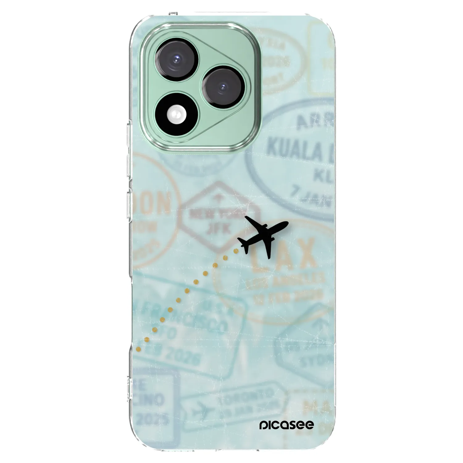 Picasee husă transparentă din silicon pentru Honor 400 Lite 5G - FLIGHT PATH