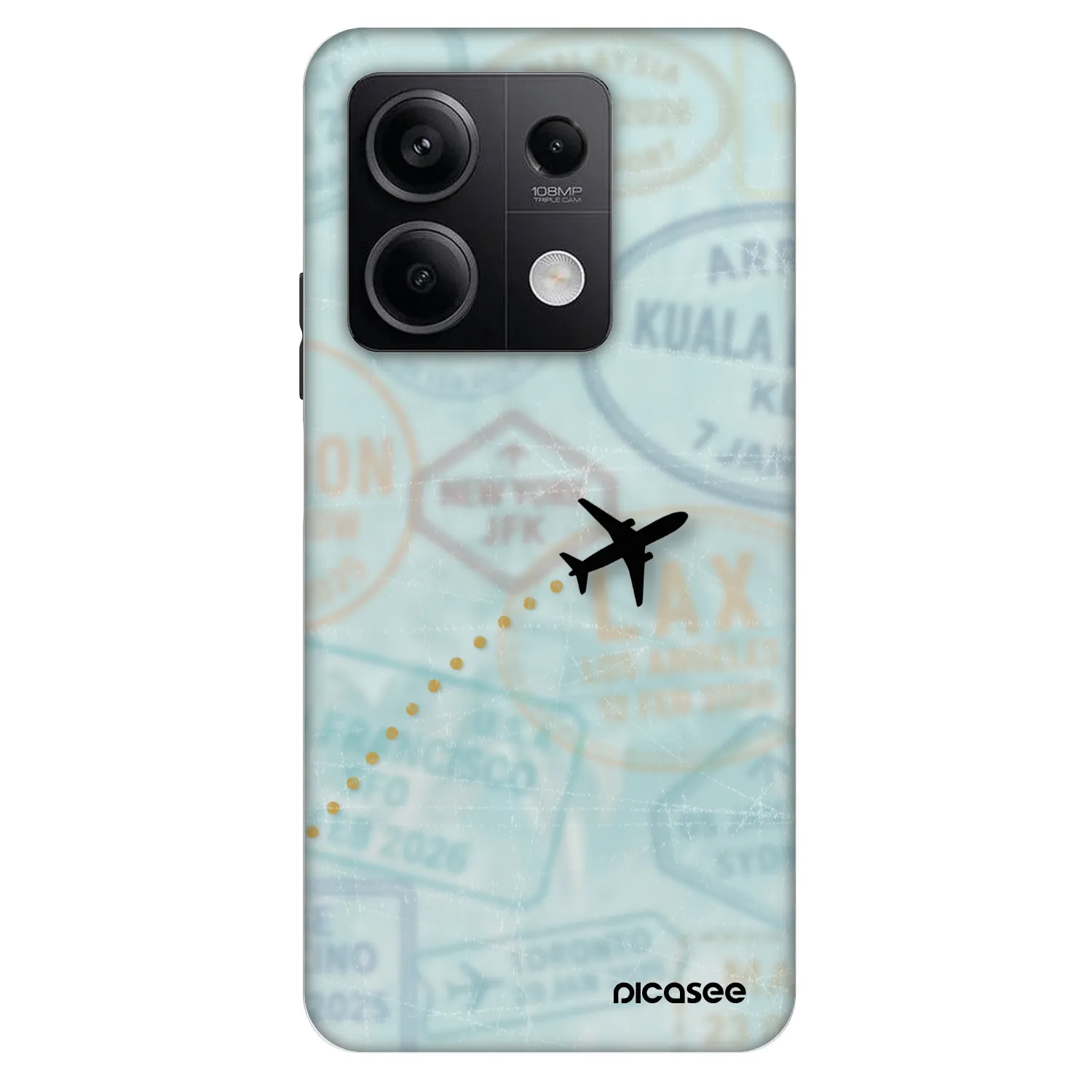 Picasee Fashion Case pentru Xiaomi Redmi Note 13 5G - FLIGHT PATH