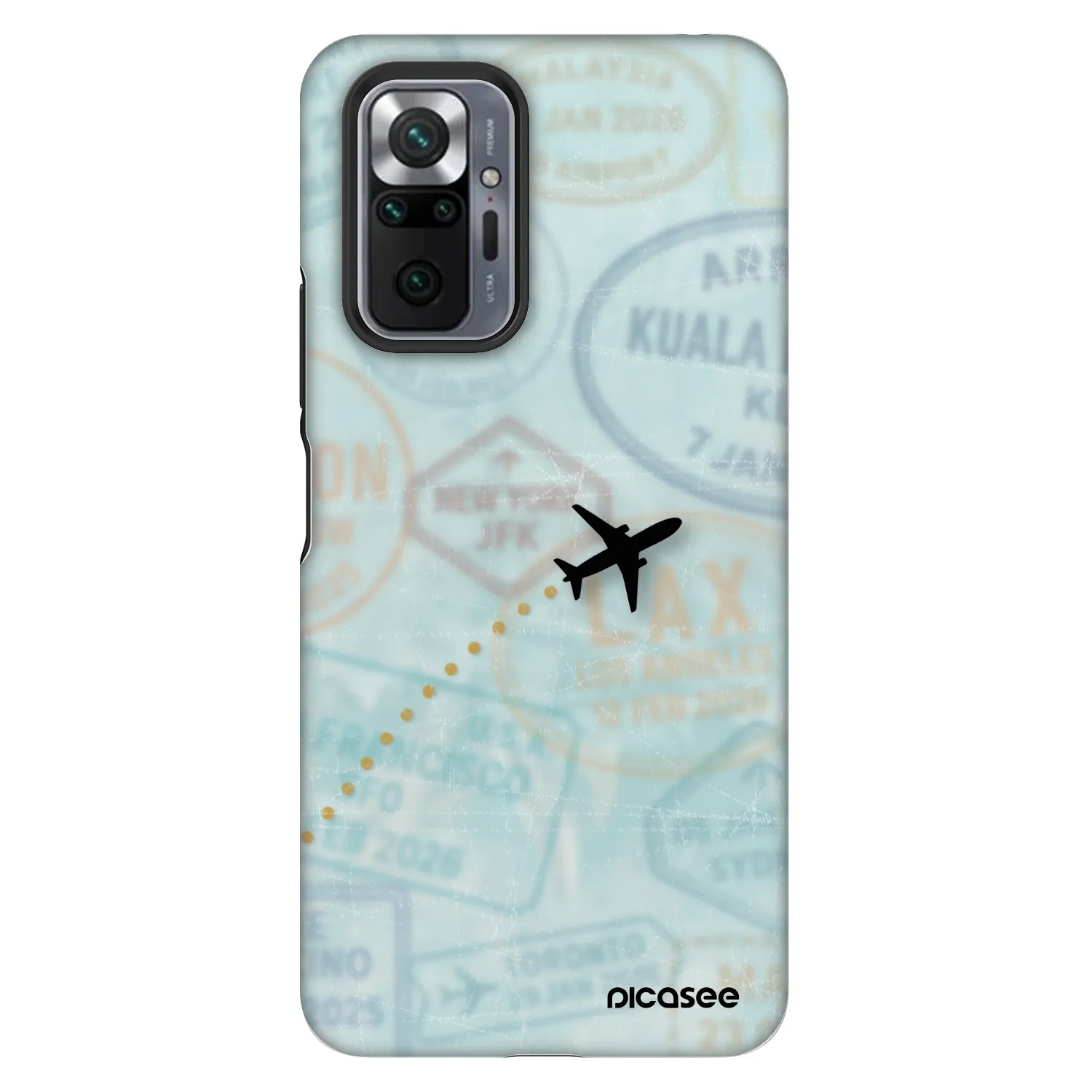 Picasee Fashion Case pentru Xiaomi Redmi Note 10 Pro - FLIGHT PATH
