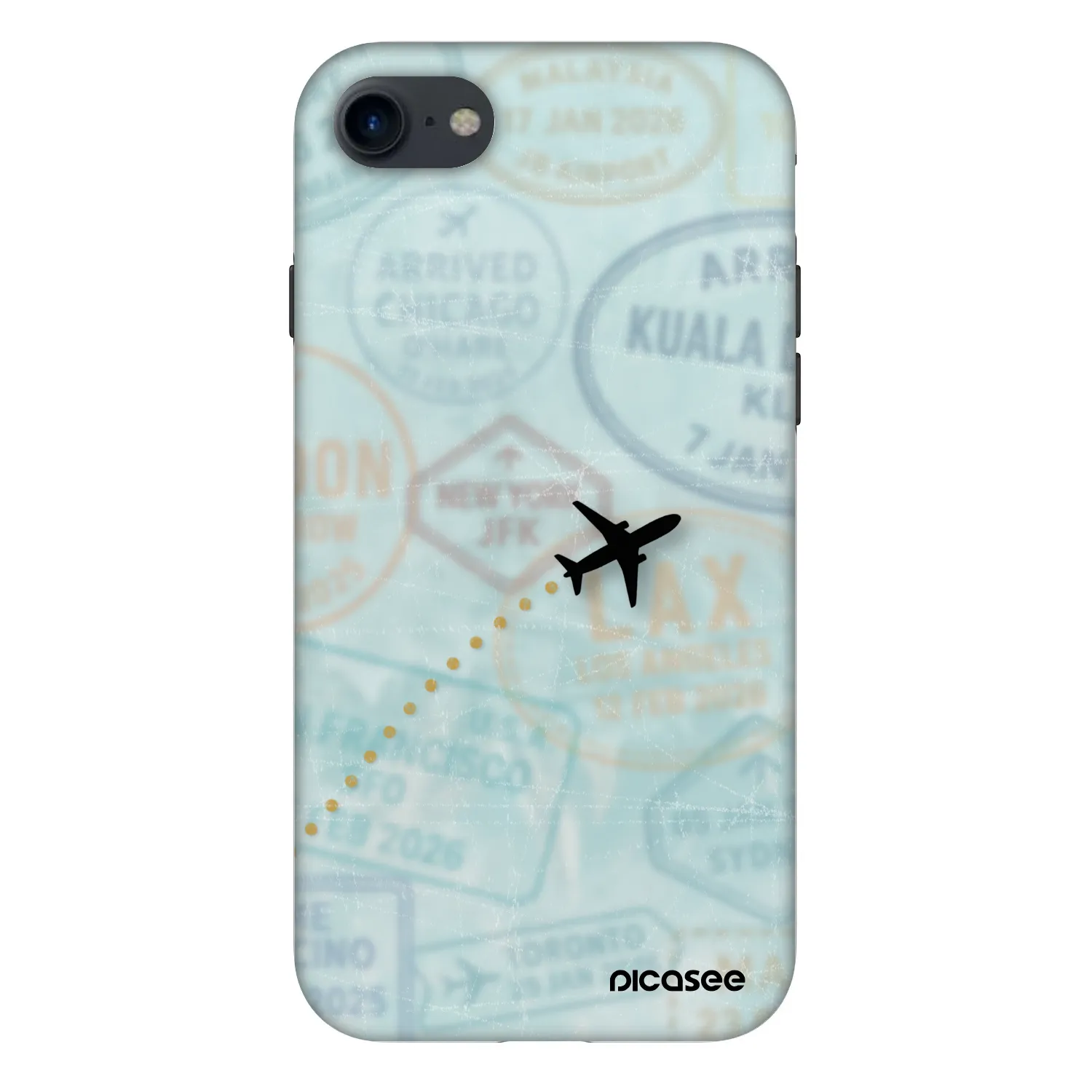 Picasee Fashion Case pentru Apple iPhone SE 2022 - FLIGHT PATH