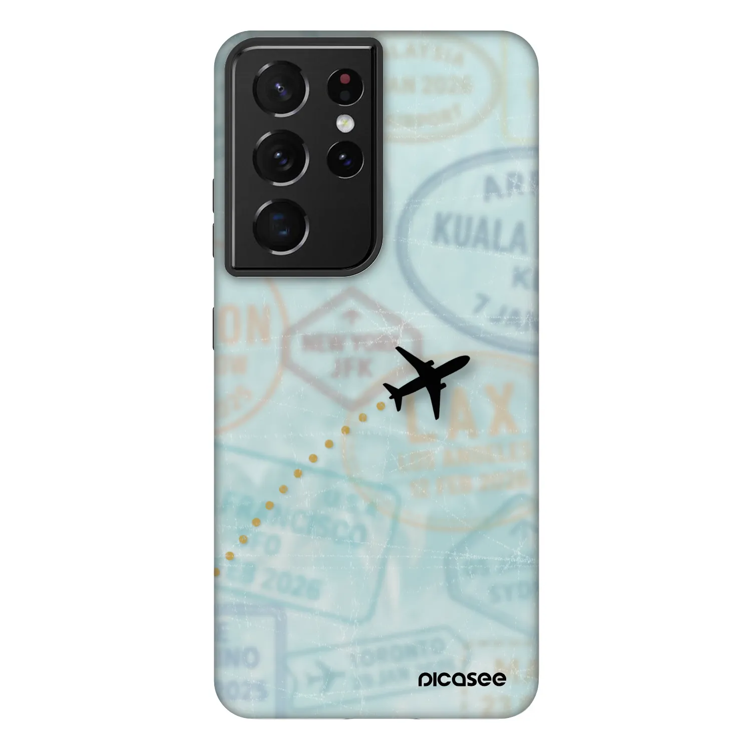 Picasee Fashion Case pentru Samsung Galaxy S21 Ultra 5G G998B - FLIGHT PATH