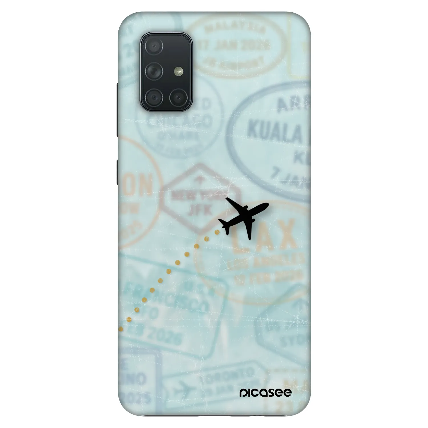 Picasee Fashion Case pentru Samsung Galaxy A71 A715F - FLIGHT PATH
