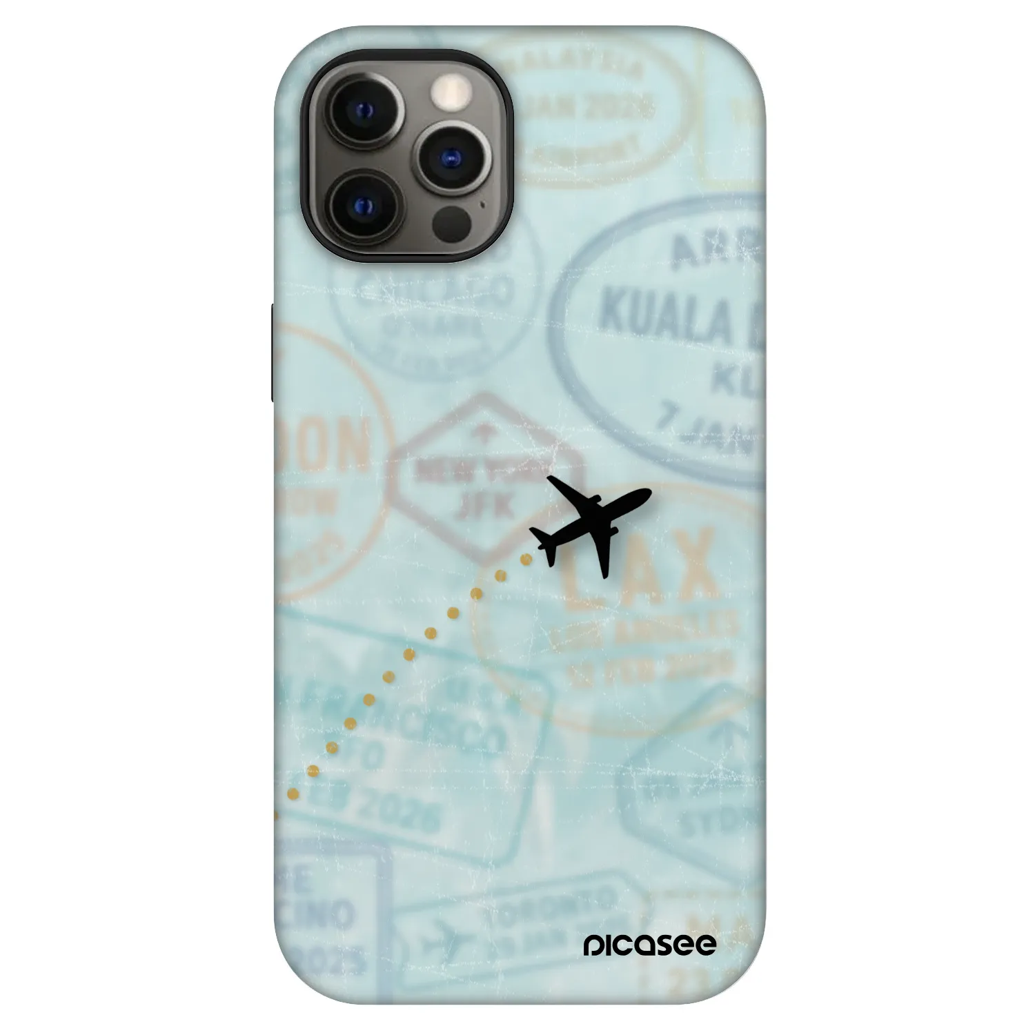 Picasee Fashion Case MagSafe pentru Apple iPhone 12 - FLIGHT PATH