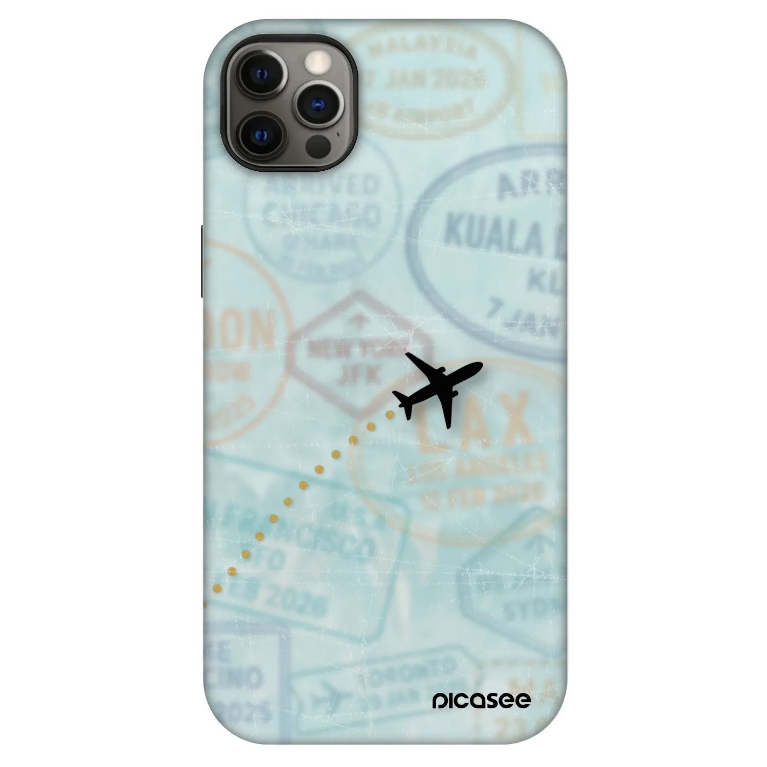 Picasee Fashion Case MagSafe pentru Apple iPhone 12 Pro Max - FLIGHT PATH