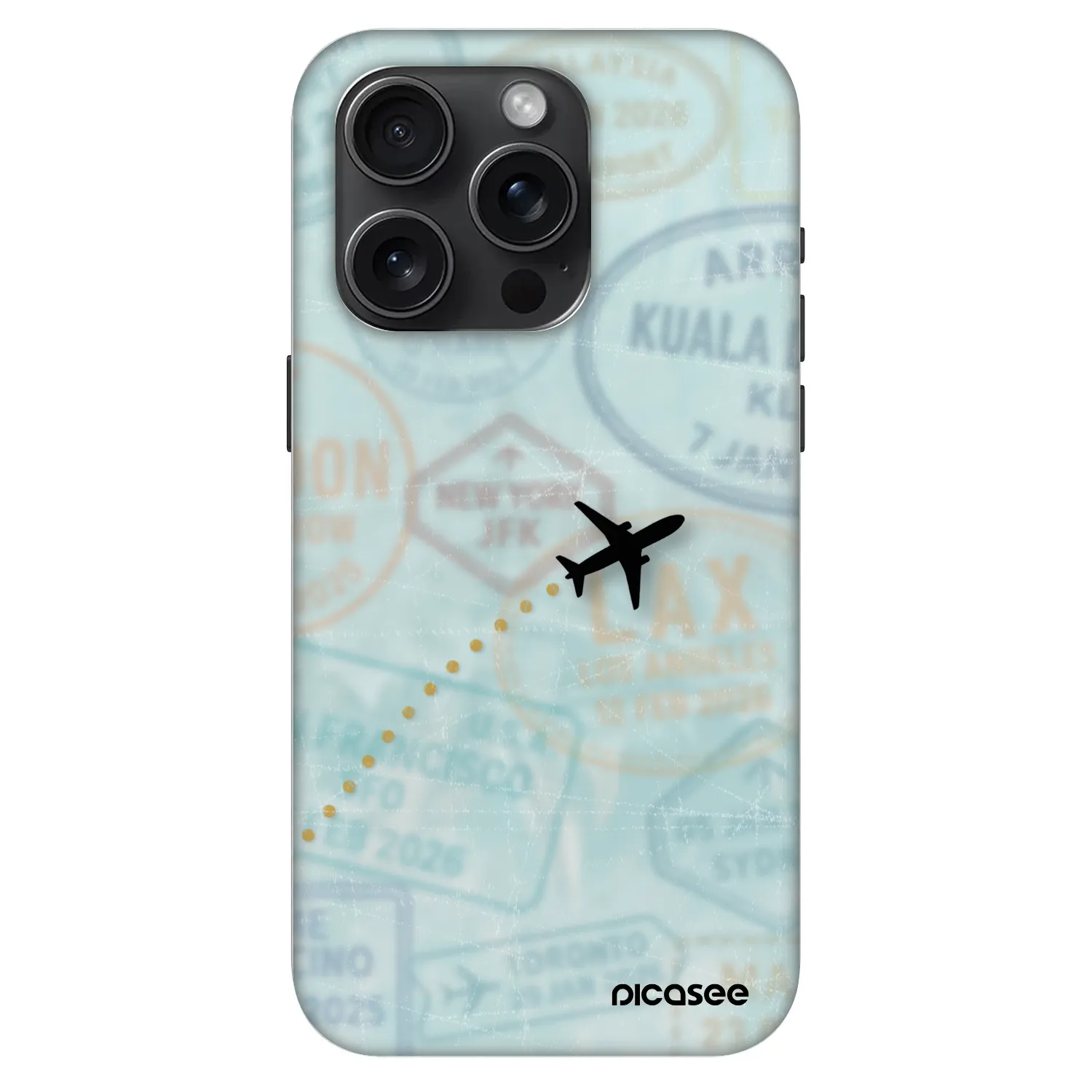 Picasee Fashion Case MagSafe pentru Apple iPhone 15 Pro - FLIGHT PATH
