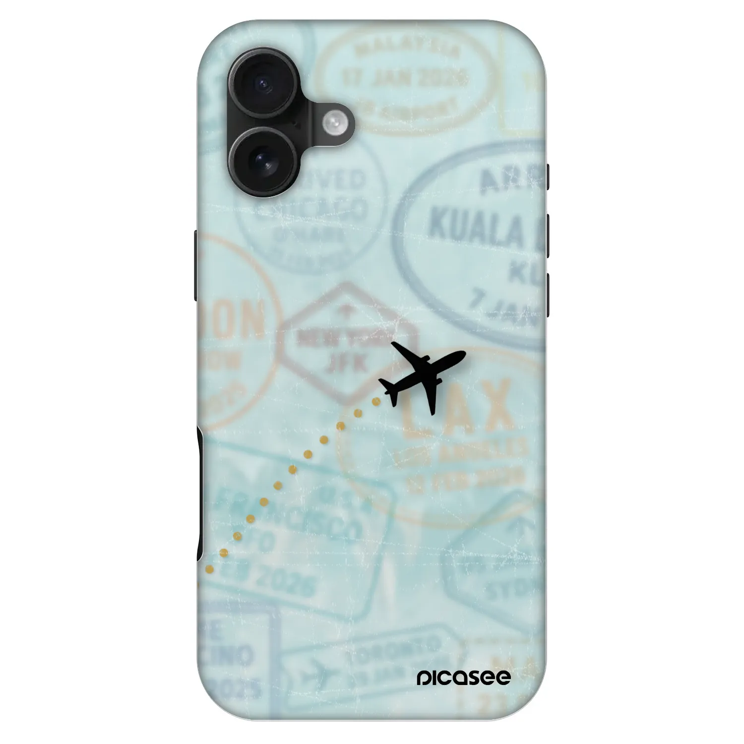 Picasee Fashion Case MagSafe pentru Apple iPhone 16 Plus - FLIGHT PATH