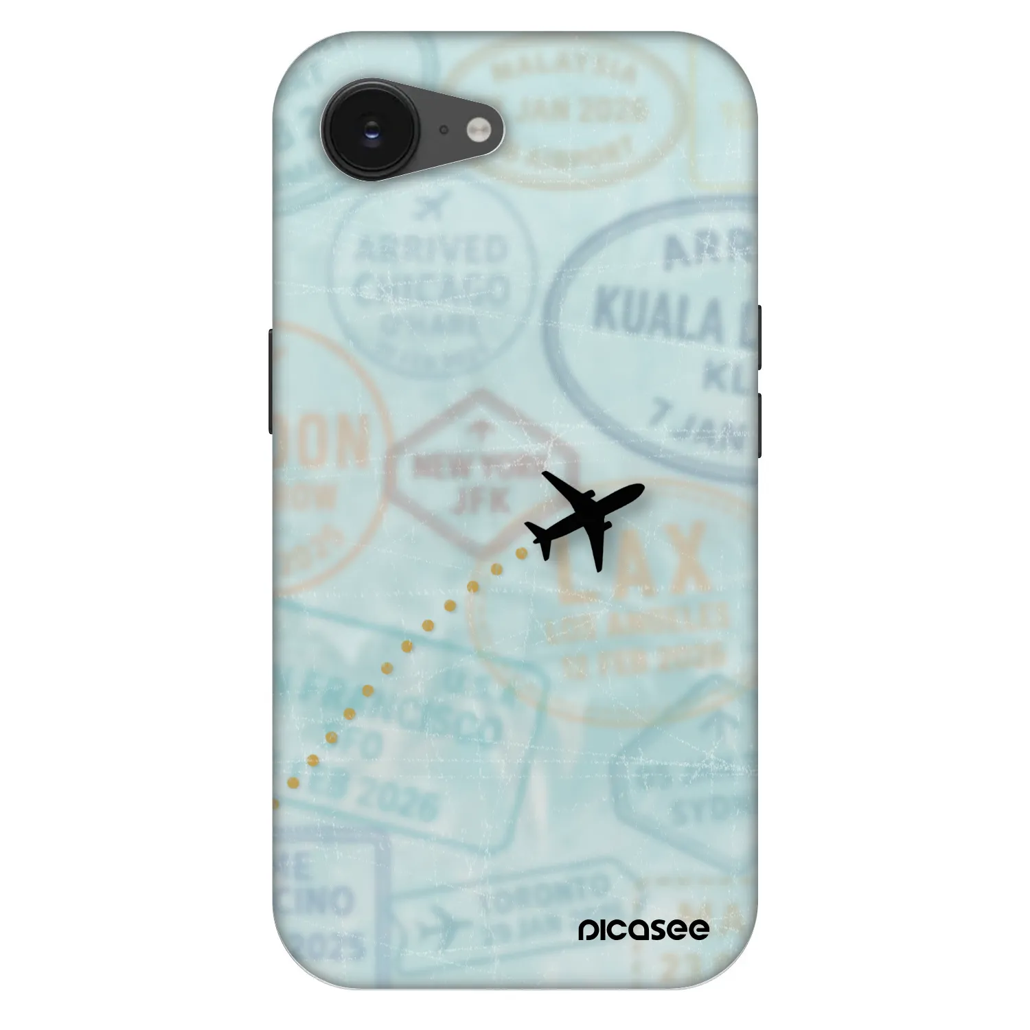 Picasee Fashion Case MagSafe pentru Apple iPhone 16e - FLIGHT PATH