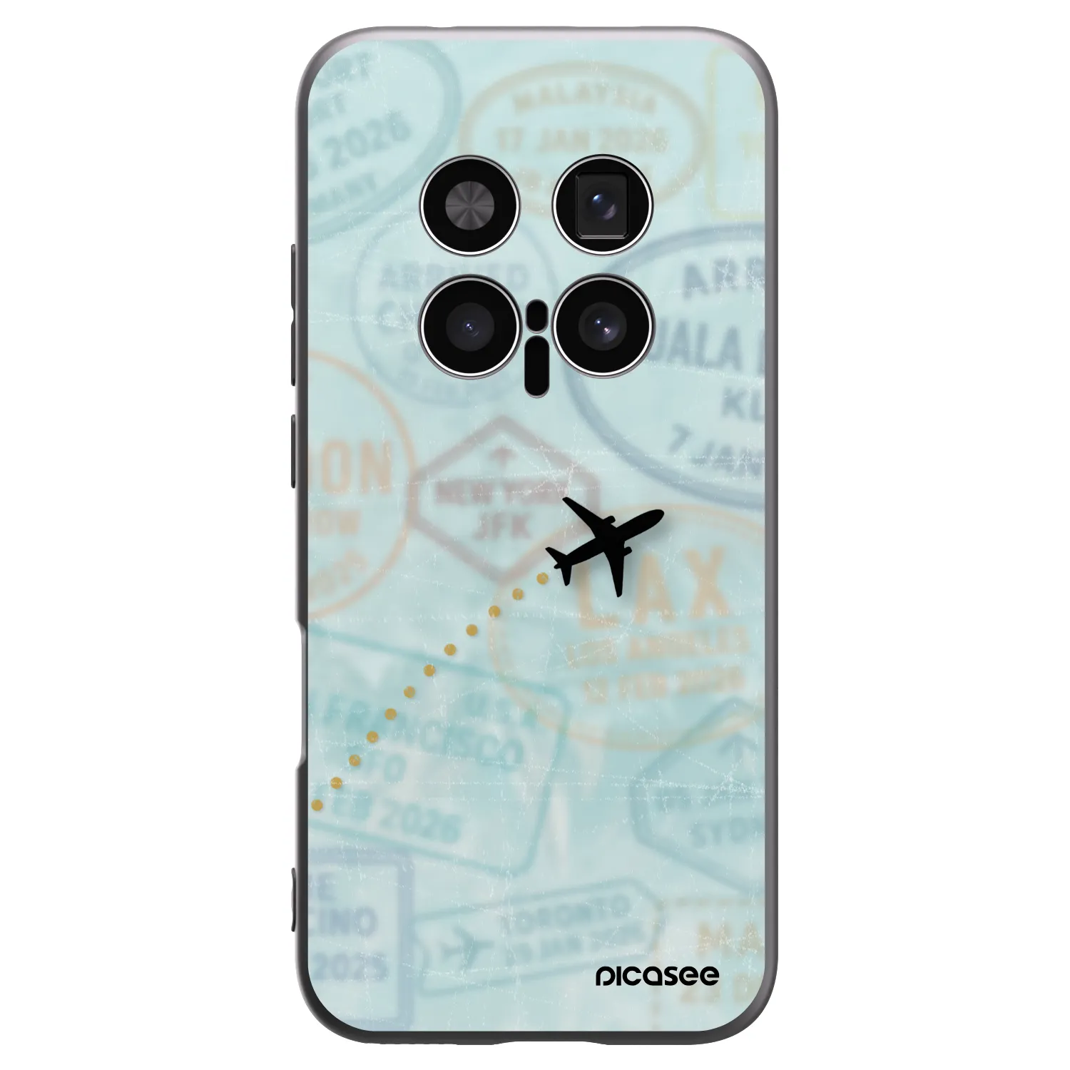 Picasee husă neagră din silicon pentru Honor Magic8 Pro 5G - FLIGHT PATH