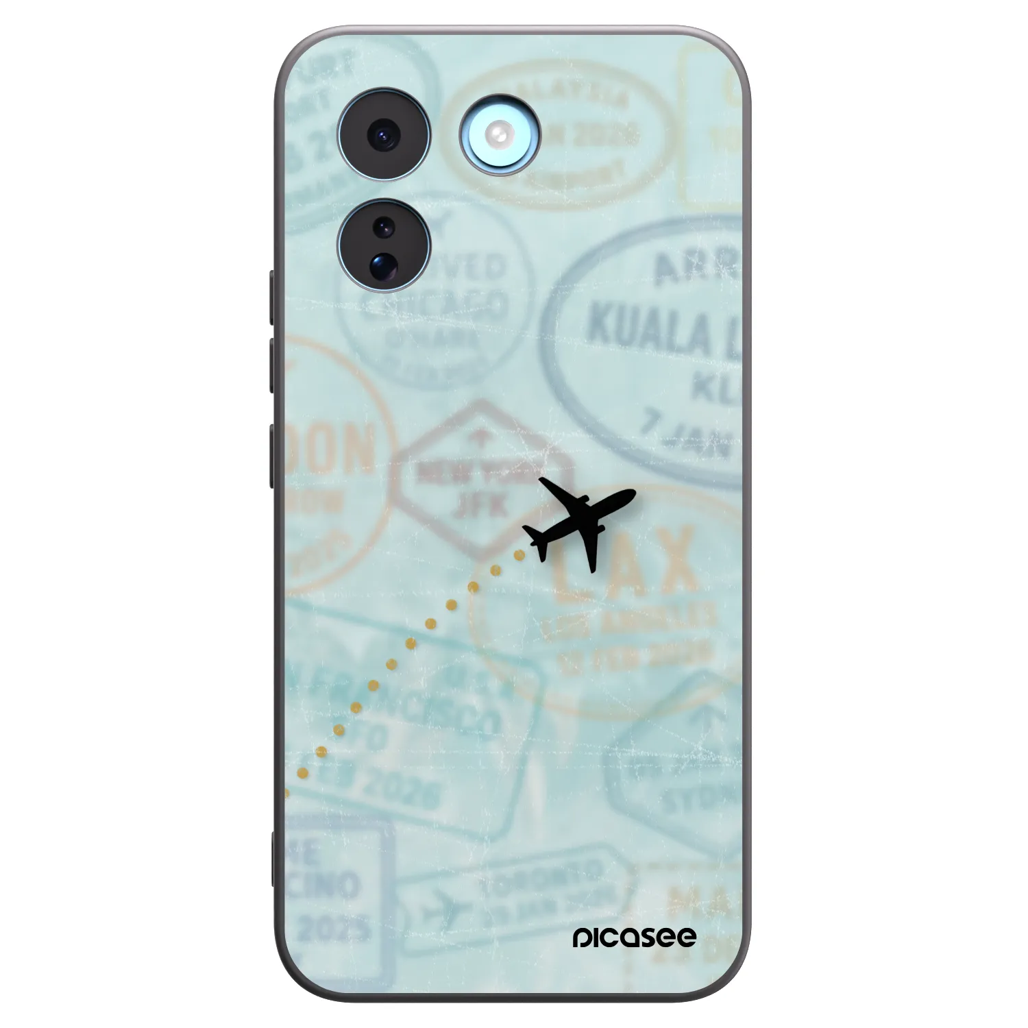Picasee husă neagră din silicon pentru Xiaomi Redmi Note 17 Pro MAX 5G - FLIGHT PATH