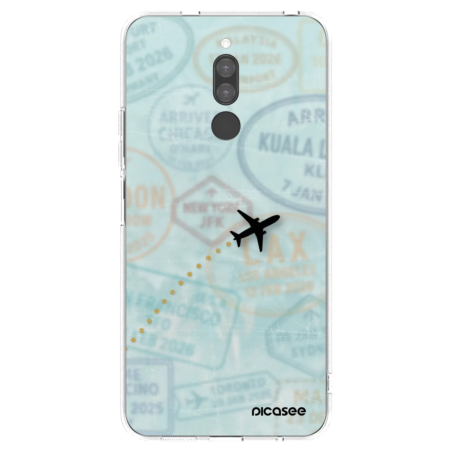 Picasee husă transparentă din silicon pentru Xiaomi Redmi 8 - FLIGHT PATH