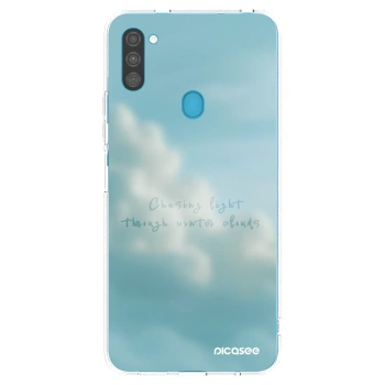 Picasee husă transparentă din silicon pentru Samsung Galaxy M11 - CHASiNG LIGHT