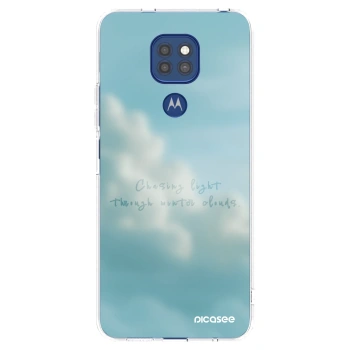 Picasee husă transparentă din silicon pentru Motorola Moto G9 Play - CHASiNG LIGHT
