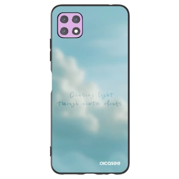 Picasee husă neagră din silicon pentru Samsung Galaxy A22 A226B 5G - CHASiNG LIGHT