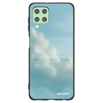 Picasee husă neagră din silicon pentru Samsung Galaxy A22 A225F 4G - CHASiNG LIGHT