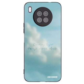 Picasee husă neagră din silicon pentru Huawei Nova 8i - CHASiNG LIGHT