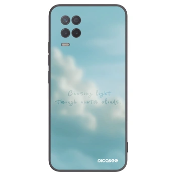 Picasee husă neagră din silicon pentru Realme 8 5G - CHASiNG LIGHT