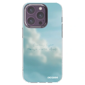 Picasee husă transparentă din silicon pentru Apple iPhone 14 Pro - CHASiNG LIGHT