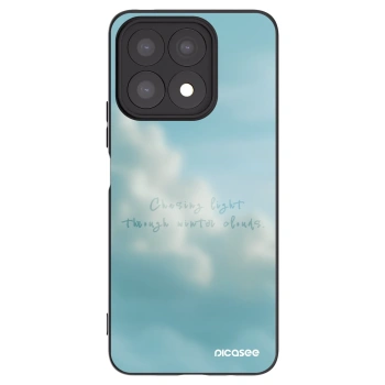 Picasee husă neagră din silicon pentru Honor X8a - CHASiNG LIGHT