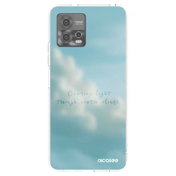 Picasee husă transparentă din silicon pentru Motorola Moto G72 - CHASiNG LIGHT