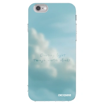 Picasee husă transparentă din silicon pentru Apple iPhone 6/6S - CHASiNG LIGHT