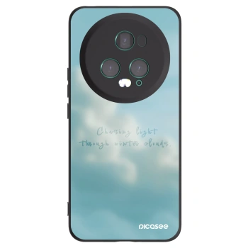 Picasee husă neagră din silicon pentru Honor Magic5 Pro - CHASiNG LIGHT