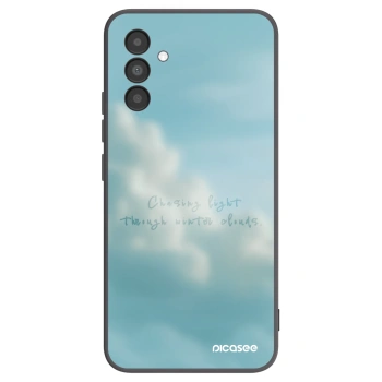 Picasee husă neagră din silicon pentru Samsung Galaxy A04s A047F - CHASiNG LIGHT