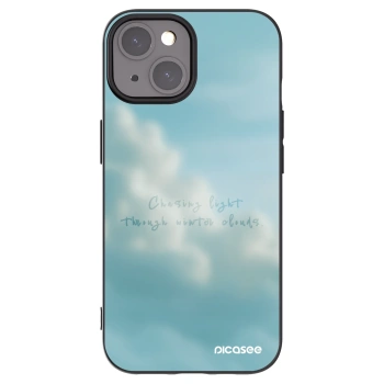 Picasee husă neagră din silicon pentru Apple iPhone 15 - CHASiNG LIGHT