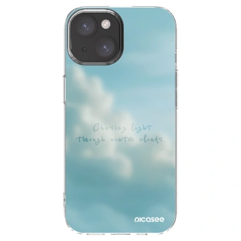 Picasee husă transparentă din silicon pentru Apple iPhone 15 - CHASiNG LIGHT