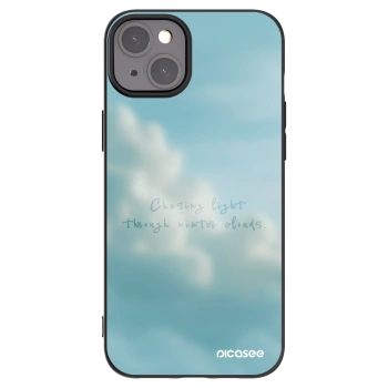 Picasee husă neagră din silicon pentru Apple iPhone 15 Plus - CHASiNG LIGHT