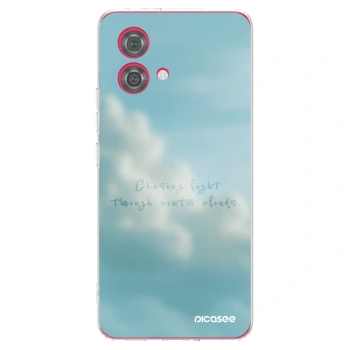 Picasee husă transparentă din silicon pentru Motorola Moto G84 5G - CHASiNG LIGHT