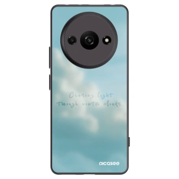 Picasee husă neagră din silicon pentru Xiaomi Redmi A3 - CHASiNG LIGHT