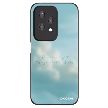 Picasee husă neagră din silicon pentru Honor 200 Lite - CHASiNG LIGHT