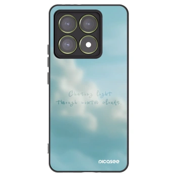 Picasee husă neagră din silicon pentru Xiaomi 14T - CHASiNG LIGHT